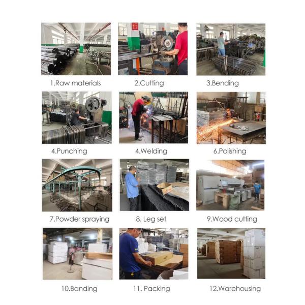 Indoor Outdoor Portable Aluminum MDF Table for Camping Beach Picnic