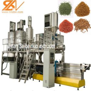 China Twin Screw Pet Food Extrusion Equipment Staineless Steel 201 on sale