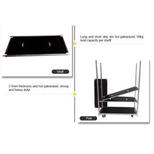 Cheap Folding Galvanized Steel Dutch Flower Trolleys For Sale