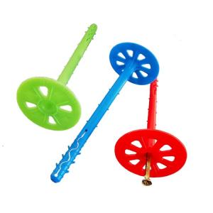 Small Plastic Insulation Anchors Hardware Fasteners Corrosion Resistance
