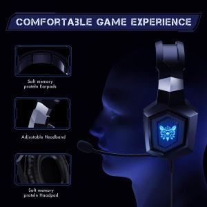 Noise Cancelling 2.2kohm 2.2m Onikuma K8 USB Gaming Headset