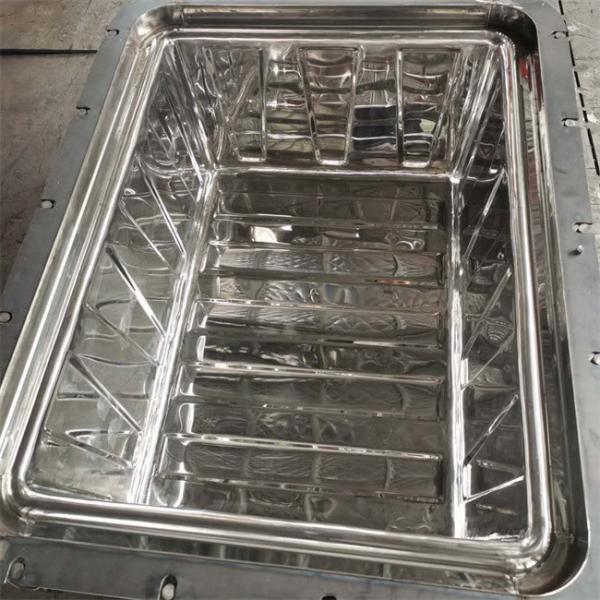 Buy Sustainable Rigid Turnover Box Mould 40000 Shots Plastic Container Mold at wholesale prices