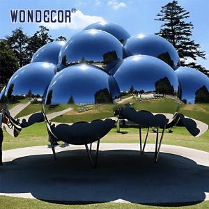 Customized Forged Metal Sculpture Public Art Abstract Cloud Large