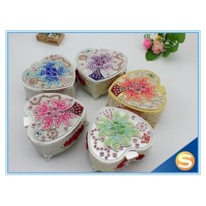 Promotion Gift Metal Zinc Alloy Jewelry Box with Mirror