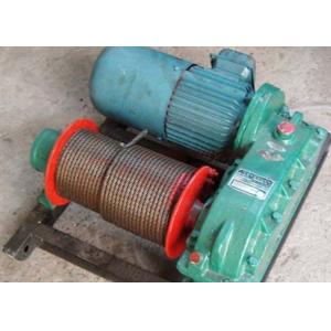 China Towed Electric Wire Rope Winch , Construction Pulling Remote Control Winch on sale