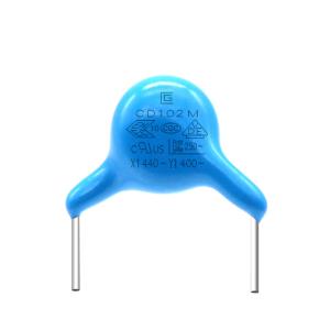 China Ceramic Safety Capacitor 102M High Insulation Performance on sale