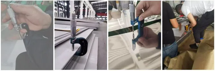 AISI ASTM 2b/Ba/No. 4hl/8K/No.1 Stainless Steel Plate 201 304 304L 316 316L 309S 310S for Aesthetic Appeal