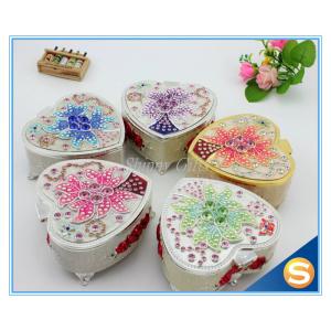 Promotion Gift Metal Zinc Alloy Jewelry Box with Mirror