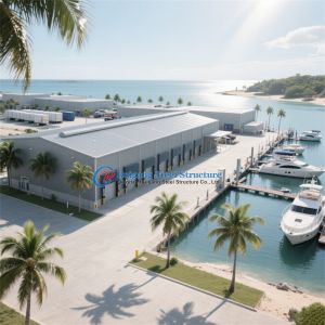 Quality Prefabricated/Prefab Galvanized Steel Structure Warehouse for Industry for sale