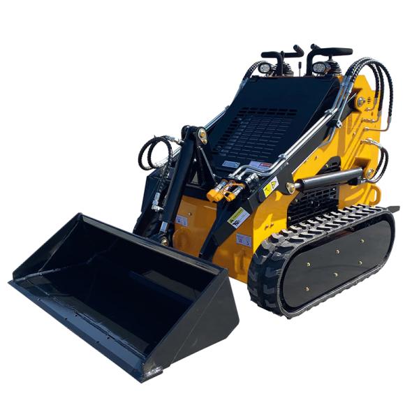 Hot 380 Mini Skid Steer Loader Farm Mini Skid Loader Attachments Small Mini