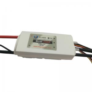 Quality OPTO BEC Mosfet RC Boat ESC HV 16S 240A With  Program Software for sale