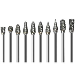 Customization Round Tungsten Carbide Burrs for Woodworking Metal Engraving
