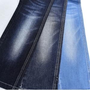 8.6 Oz Spandex Cotton Warp Slub Stretch Denim Fabric JSD3082 For Fashion