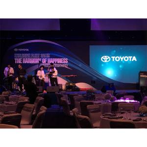 400mmX300mm Cabinet 4K 16 Bit P1.923 Led Display Panel