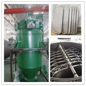 Precision Filtration Vertical Leaf Filter , Stainless Steel Vertical Pressure
