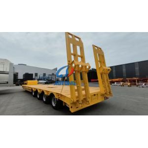 Heavy Duty Utility 48ft 53ft Step Deck Trailer Low Loader Gooseneck Drop Deck