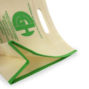 CMYK Printing 25x9x21cm Heat Seal 70gsm PP Non Woven Bag