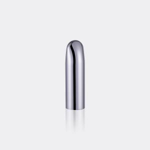 Chemical Polishing Aluminum Cosmetic Parts Lipstick Cover Embossed Logo Printed
