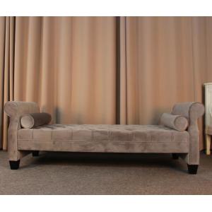 Classis fabric ottoman modern style bench ottman ancient tufted bed end stool