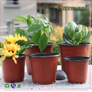 Manufactures wholesale PP plastic material flower container pots