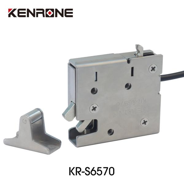 SS304 Solenoid Cabinet Lock 12V 24V With ISO9001 FCC Approval