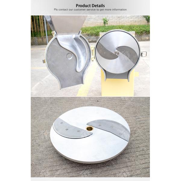 Industrial Garlic Vegetable Processing Machine 0.375KW Automatic Cutting Machine