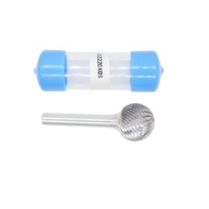 19mm Cut Dia D-Ball Shape Carbide Burrs With 8mm Shank Dia Double Cut Carbide