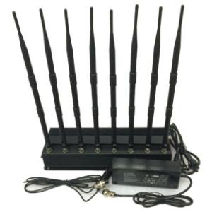 Quality 20W 8 Antennas High Power GPS/ WiFi/ 315/ 433 Jammer for sale