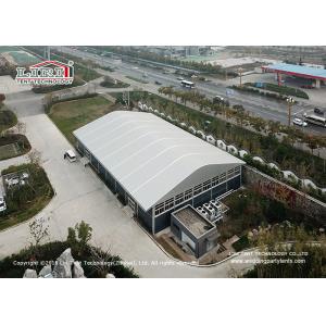 Wind Resistant Tennis Court Tent Simi Permanent Long Life Span Building