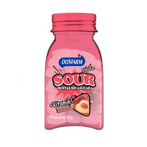 Quality Sour Peach Mints Sugar Free Lozenges Low Fat Fiber Protein Content Sugar Free Mint Candy with No Artificial Preservatives and 2 Year Shelf Life for sale