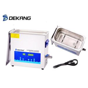 DK-600D Digital Ultrasonic Cleaner , 6.5L Ultrasonic Jewelry Cleaner Eco