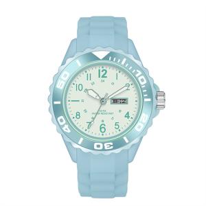 Acrylic Mirror Couple Digital Watches Silicone Strap Japanese Movement