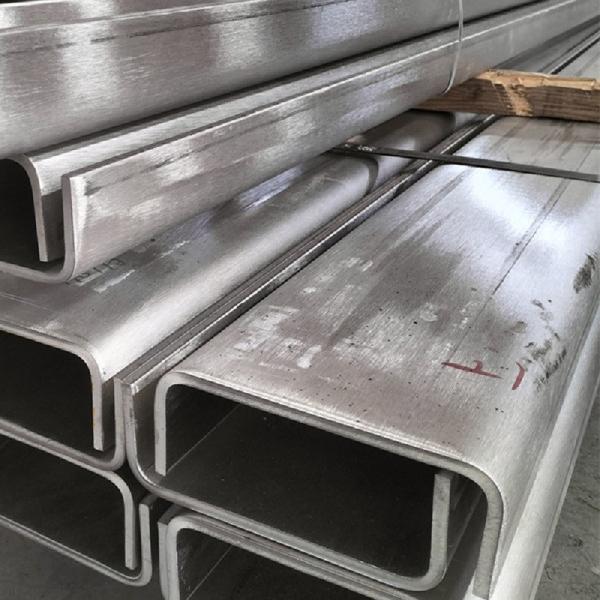304 Stainless Steel Bending U Channel / C Channel 100*50 - 400*200mm