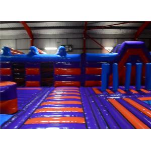 30x15m Indoor Outdoor Inflatable Playground Obstacle Couse Intercative