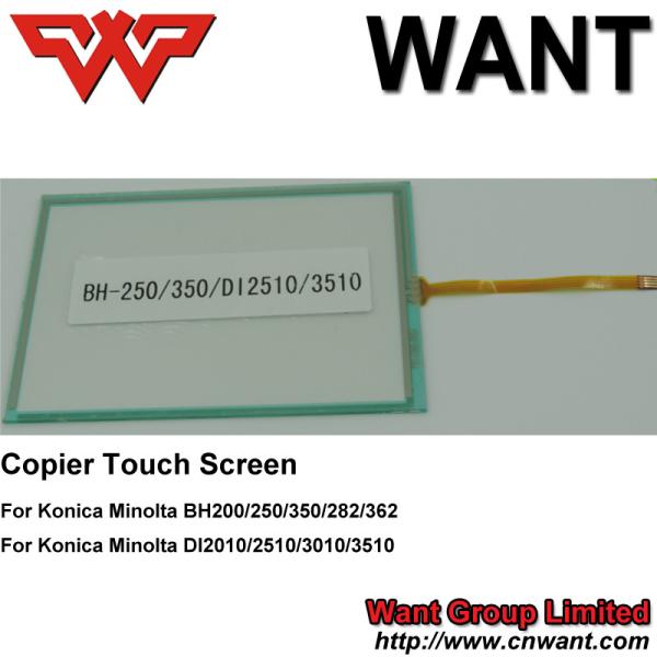 Copier Touch Screen BH200 BH250 BH350 copier touch panel For Konica Minolta