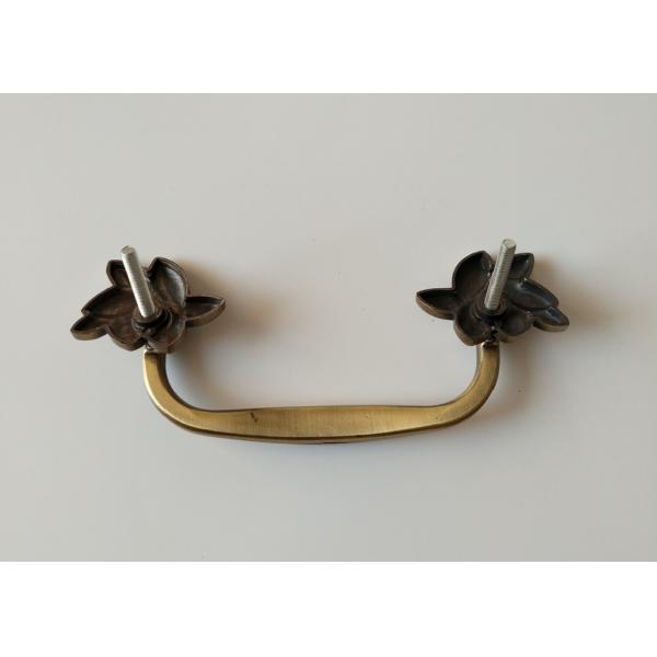 Antique Brass Finish Metal Coffin Handles Zinc Alloy coffin handle H018 antique bronze size 20*7.5cm