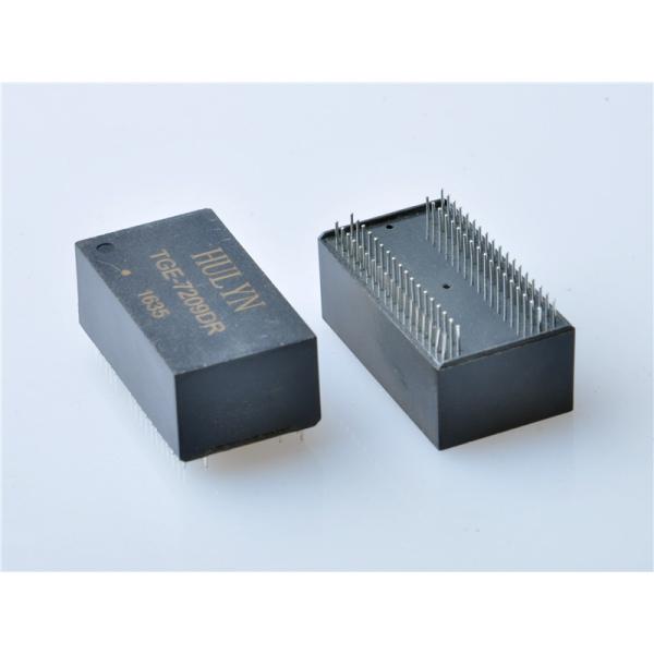 10/100/1000 Base-T Quad port SMD LAN Magnetic Transformer,72PIN,Very low profile PCMCIA /PC Card, SMD package.