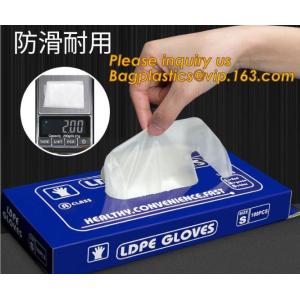 kitchen cooking barbecue plastic gloves pe disposable gloves waterproof
