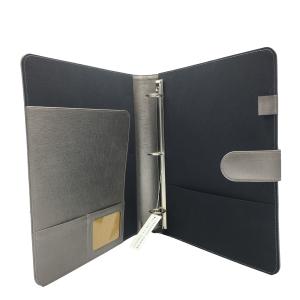 ODM OEM Office Decorative Hanging File Folders Customize Leather 3 Ring Binder