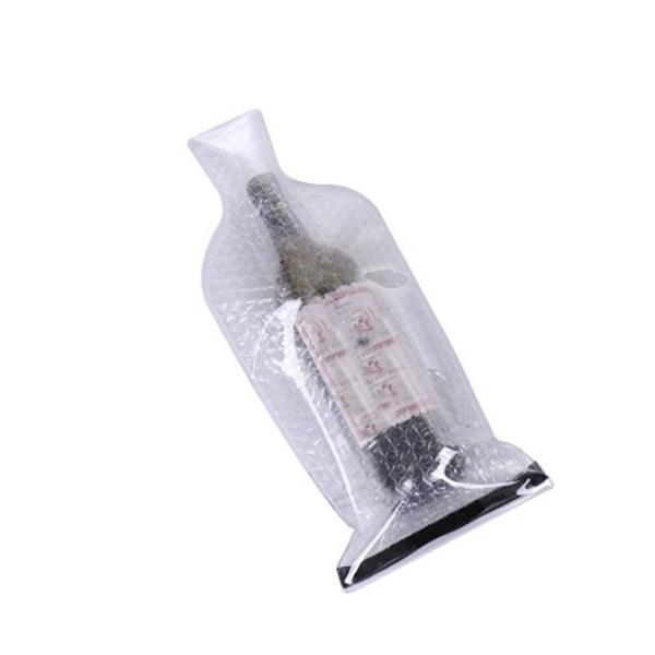 Buy Premium Clear Bubble Wine Bags Lightweight With Triple Seal Protection at wholesale prices