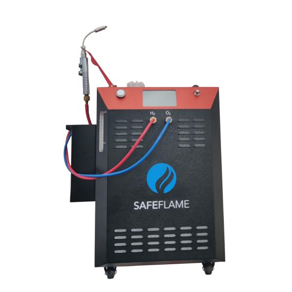 NO Flashback Brazing Oxyhydrogen Torch Flame Copper Tube Welding Machine with 2L