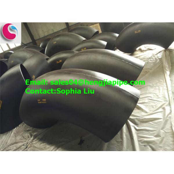 Cangzhou black carbon steel welded elbow