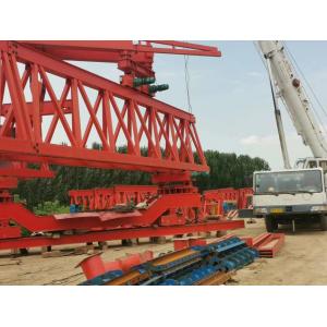 JQJ 100t bridge erecting machine, double beam truss bridge erecting machine