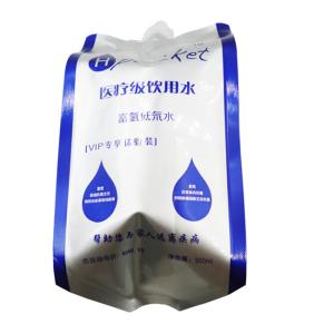 Liquid bag Foil inner bag Self-supporting bag with suction nozzle