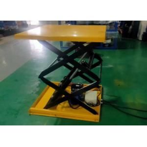 China Hydraulic Scissor Lift Table,Electric Dock Lift Vertical Raised Up To 1.6m,1.7m,1.8m Customization on sale