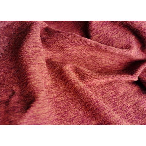 Buy Elastic Dri Fit Sportswear 160CM Melange Effect Fabric at wholesale prices