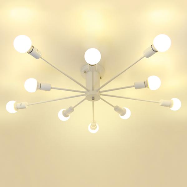 vintage ceiling lights 10 heads retro industrial lamparas techo restaurant loft modern