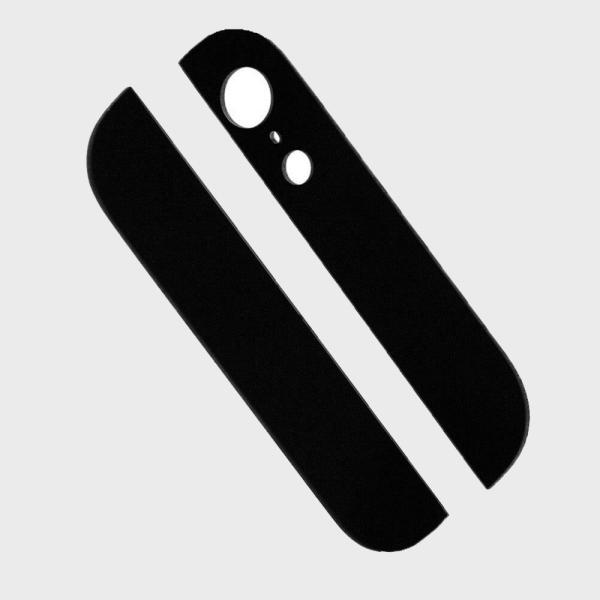 Back Cover Case Up and Down Edge Glass Repair Replacement Black/white for iPhone 5