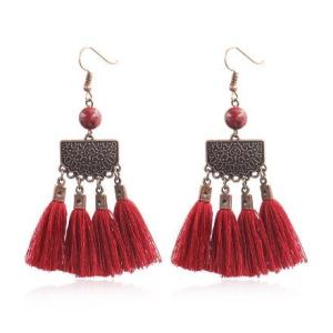 Fashion Bohemian Tassel Earrings Drop Earrings