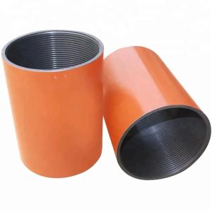 Gas Transportation OCTG Couplings Orange Seamless Steel Casing